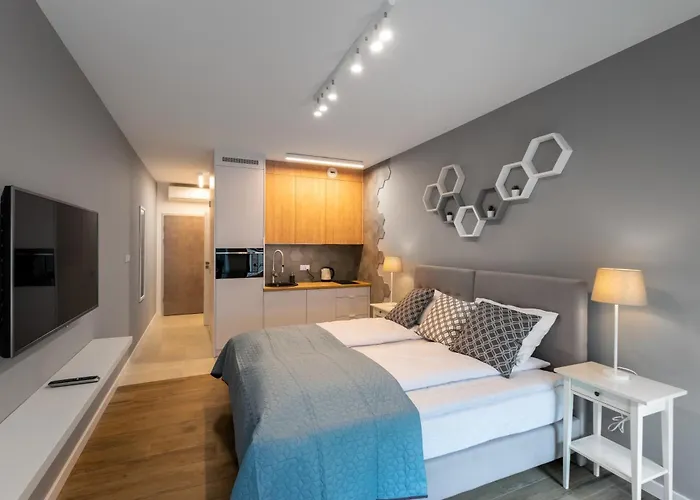 Rajska 3 Grey Apartment Krakow City