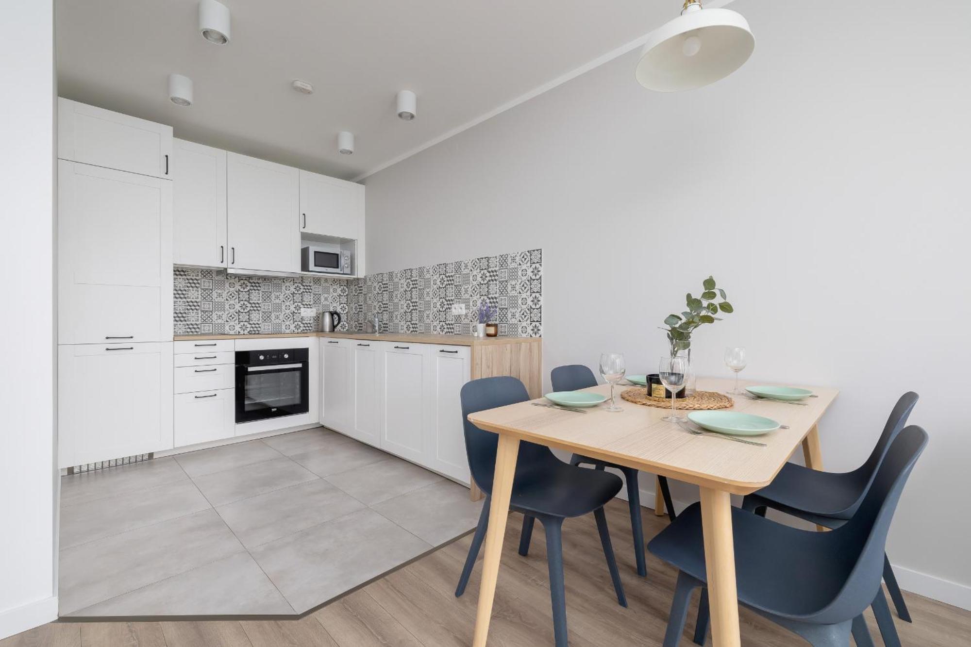 Apartment Subtle Grey With Furnished Balcony And Parking In By Renters Krakow