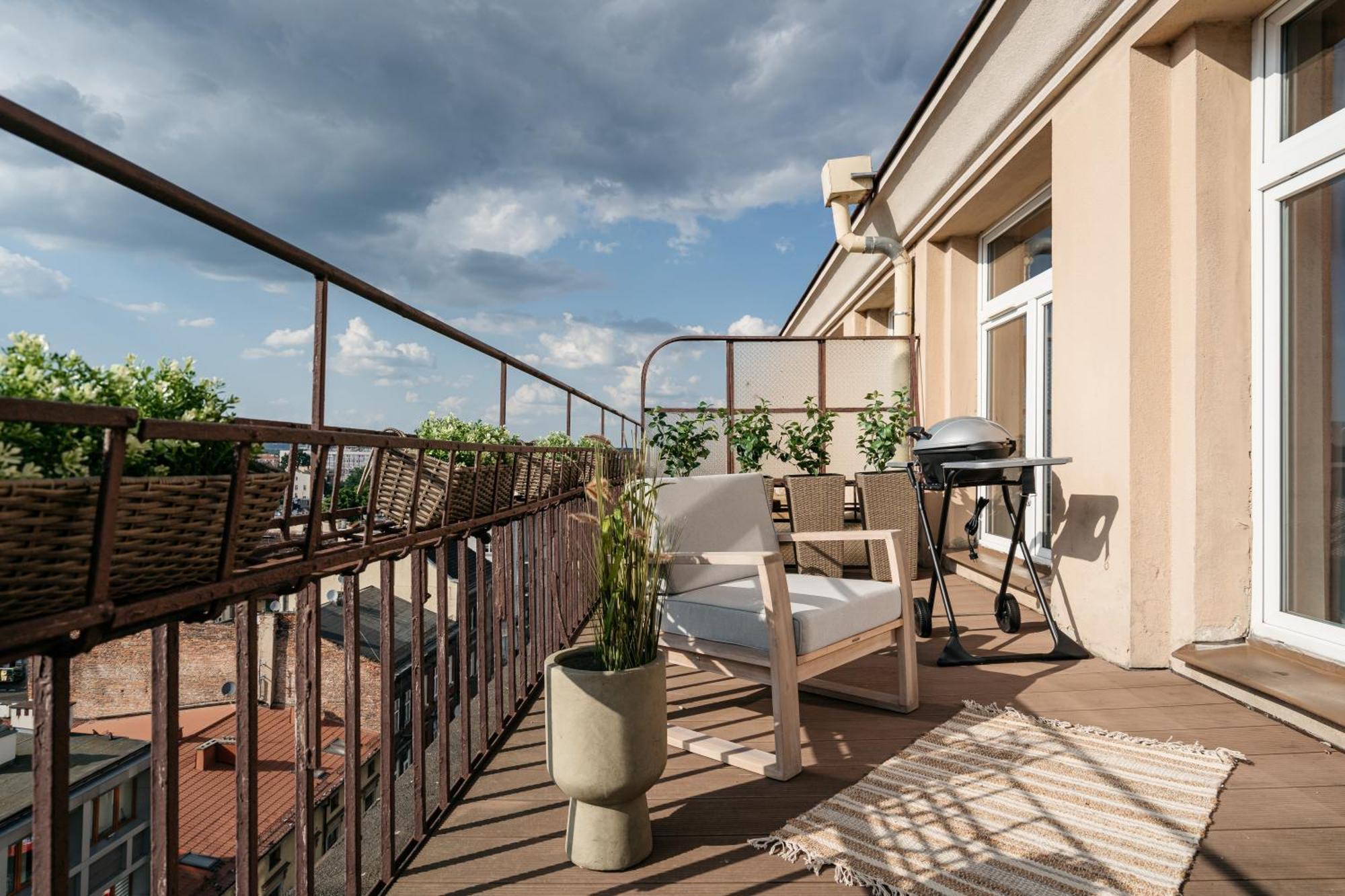 Penthouse Panorama - Loftaffair Apartment Krakau