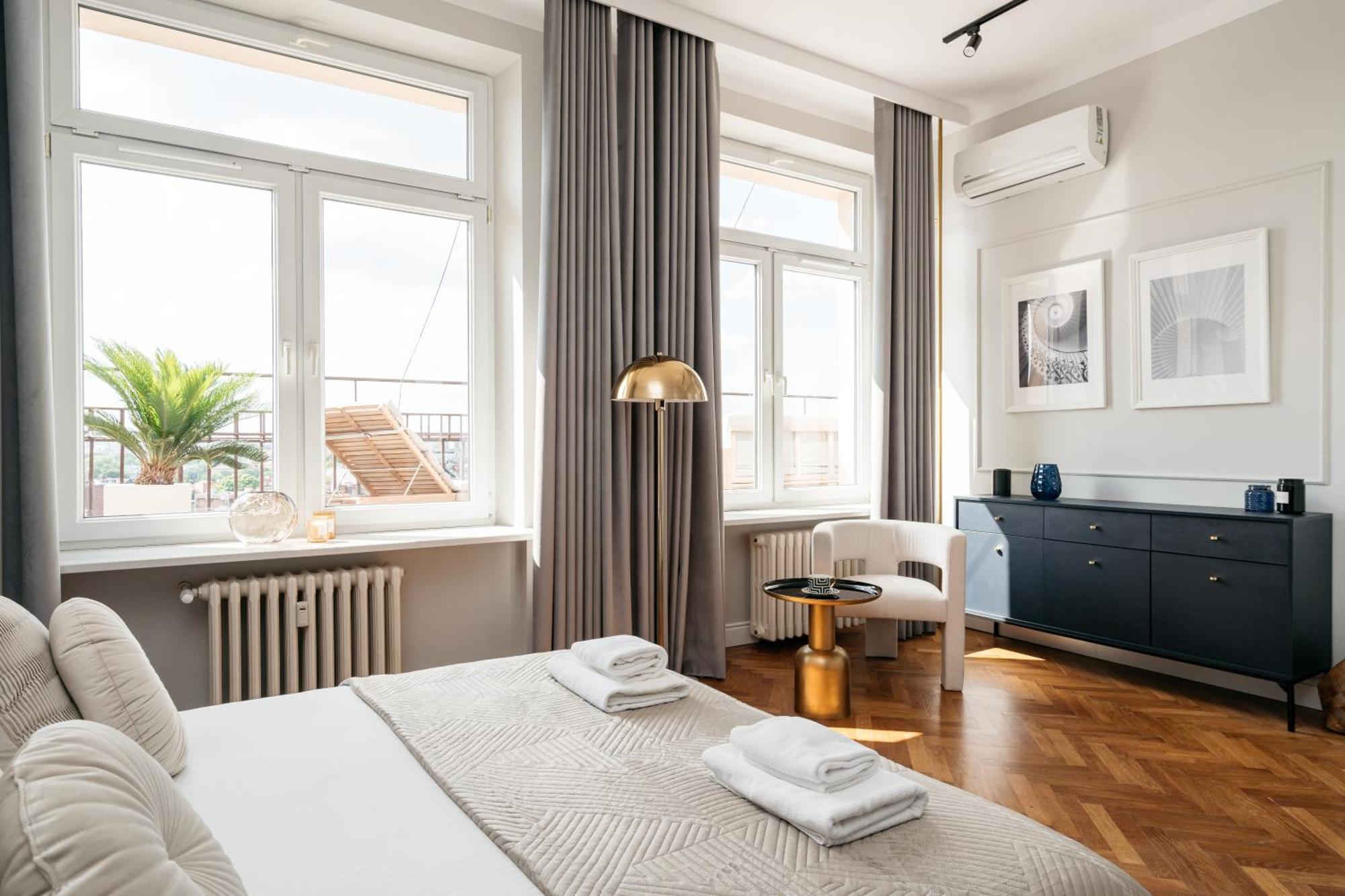 Penthouse Panorama - Loftaffair Apartment Krakau