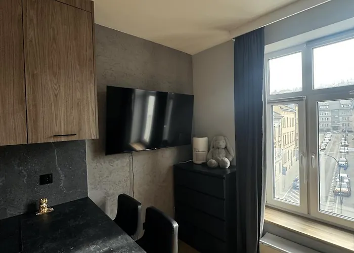 Elegant Studio Apartment, Kazimierz, Krakow