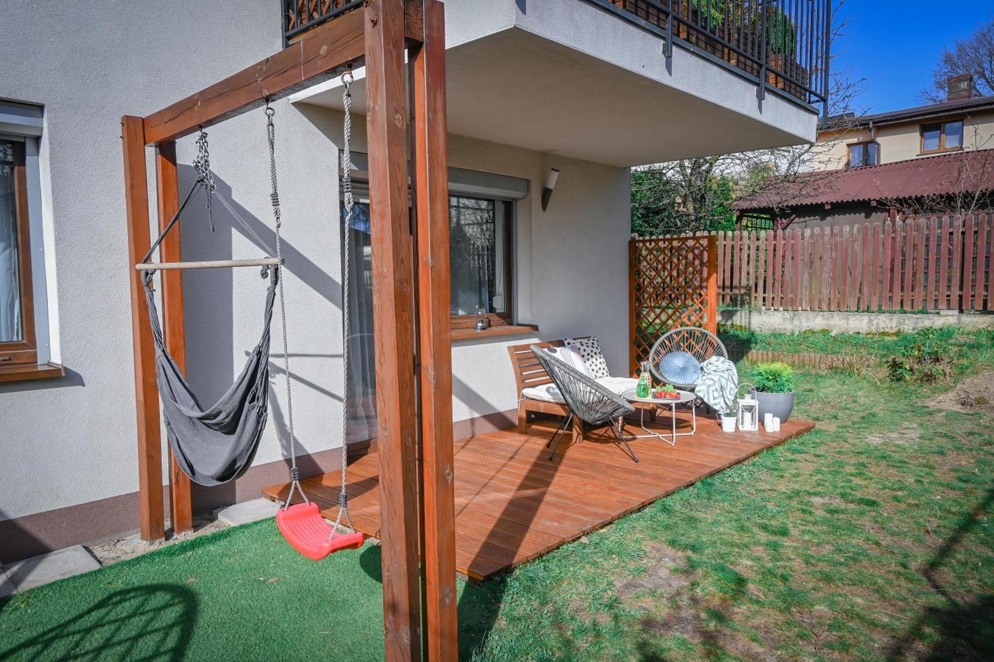 Malinowelove Aircon, 3 Rooms, Parking, Ogrod * Krakau