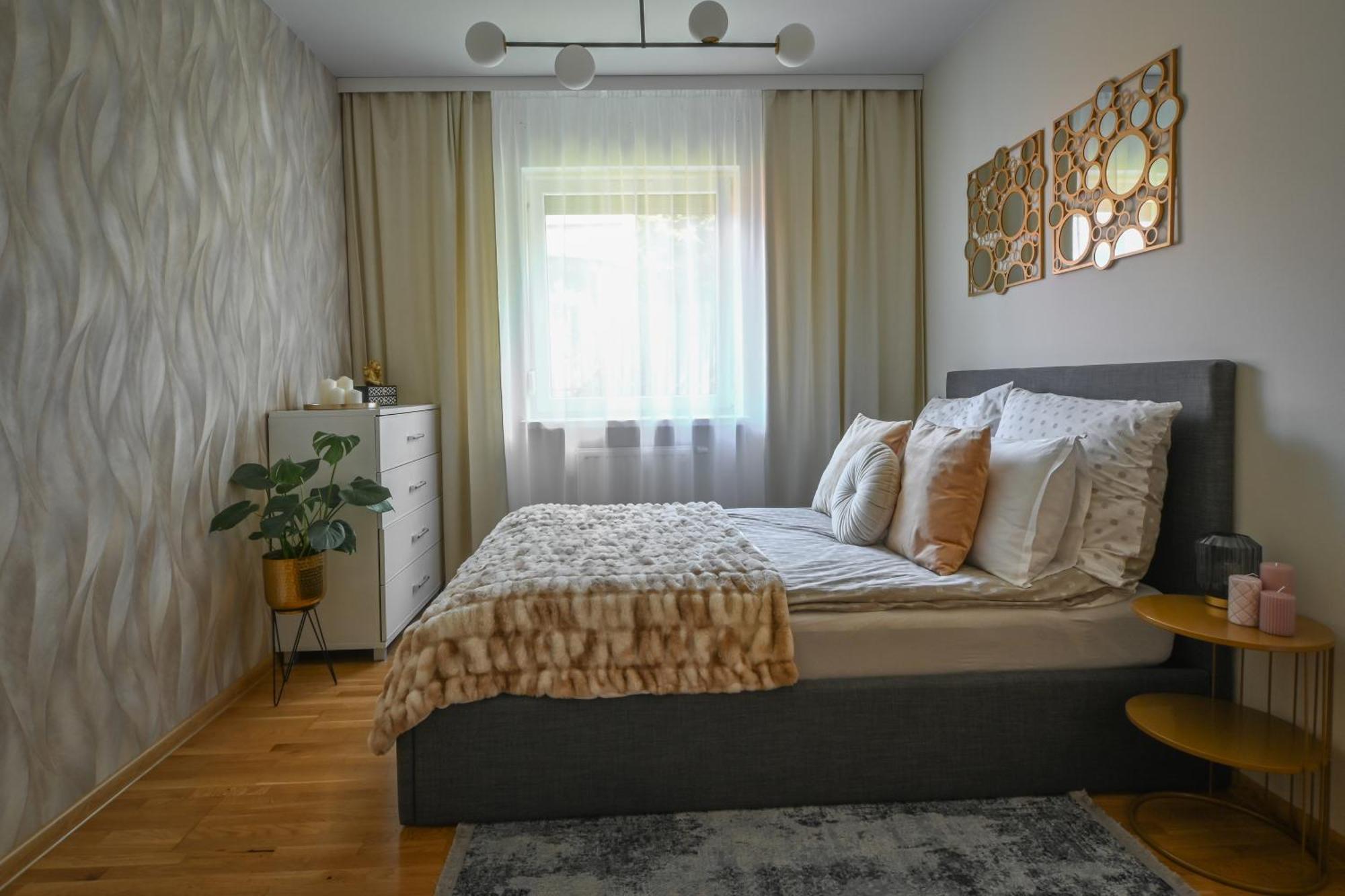 Malinowelove Aircon, 3 Rooms, Parking, Ogrod Appartement