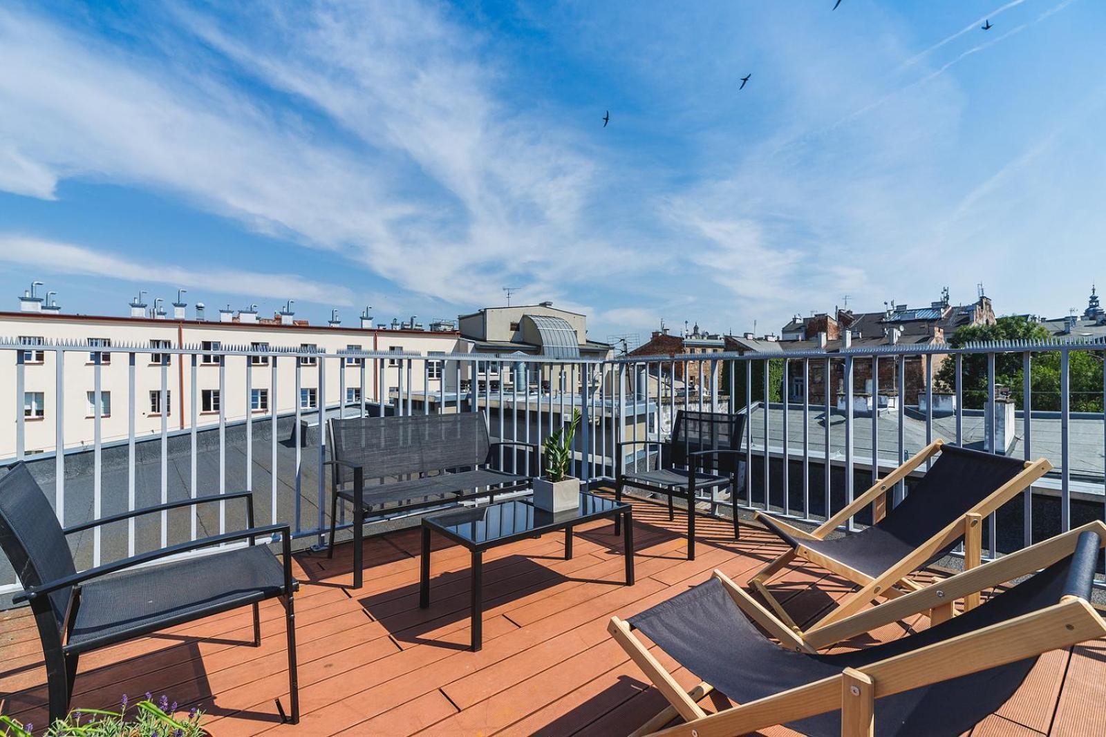 Apartment 2 Bedroom With Terrace- Pilsudskiego 11 Krakow