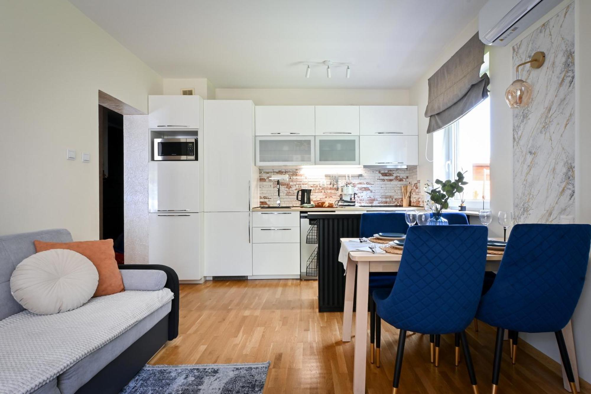 Malinowelove Aircon, 3 Rooms, Parking, Ogrod Appartement