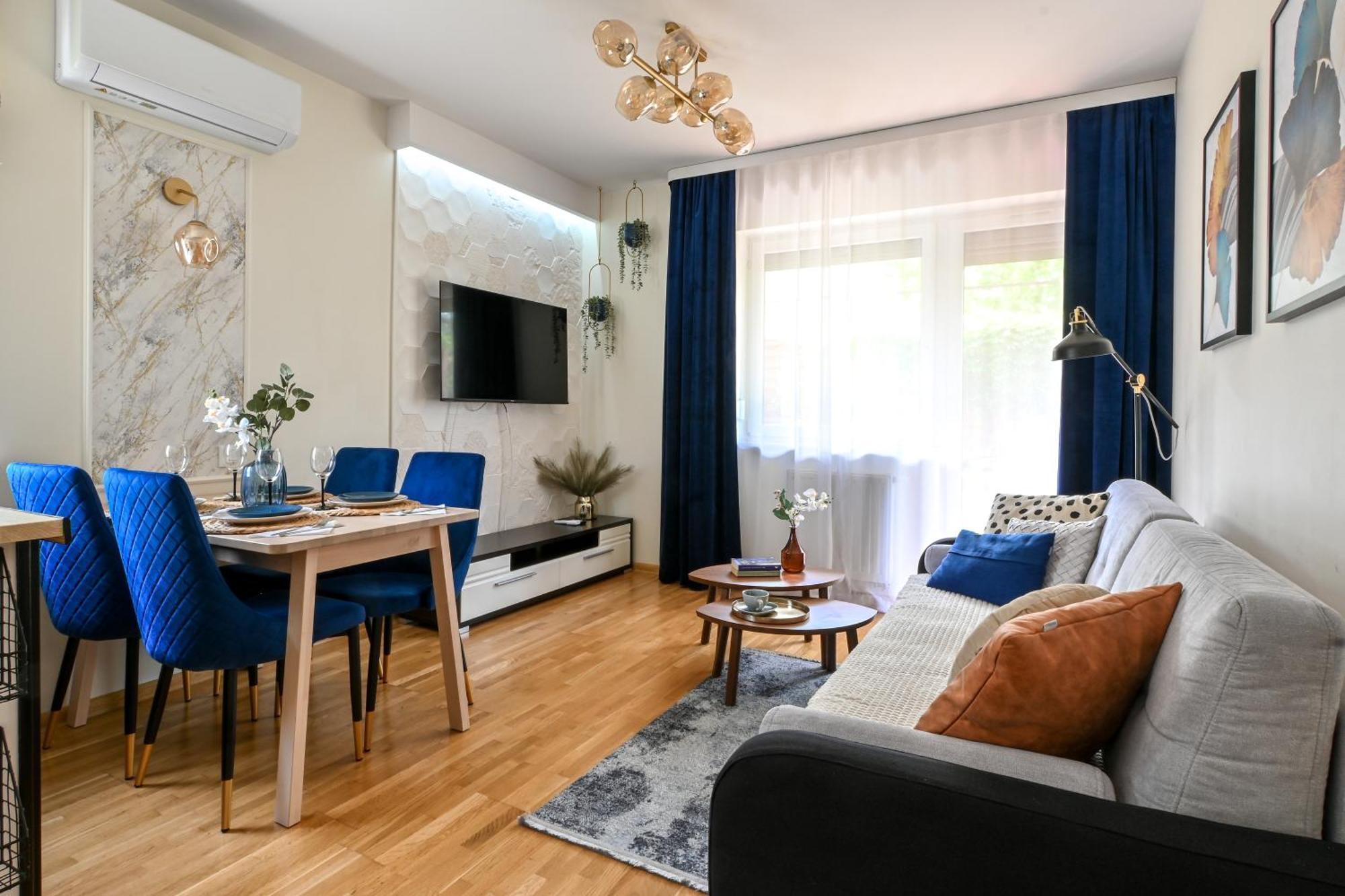 Malinowelove Aircon, 3 Rooms, Parking, Ogrod