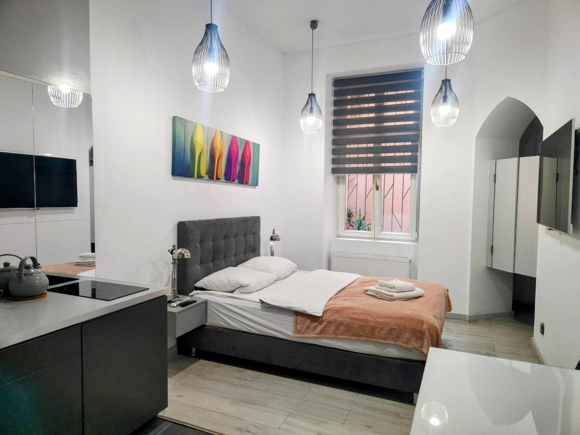 Apartament Mirror Gold&grey - Bon Turystyczny Kraków