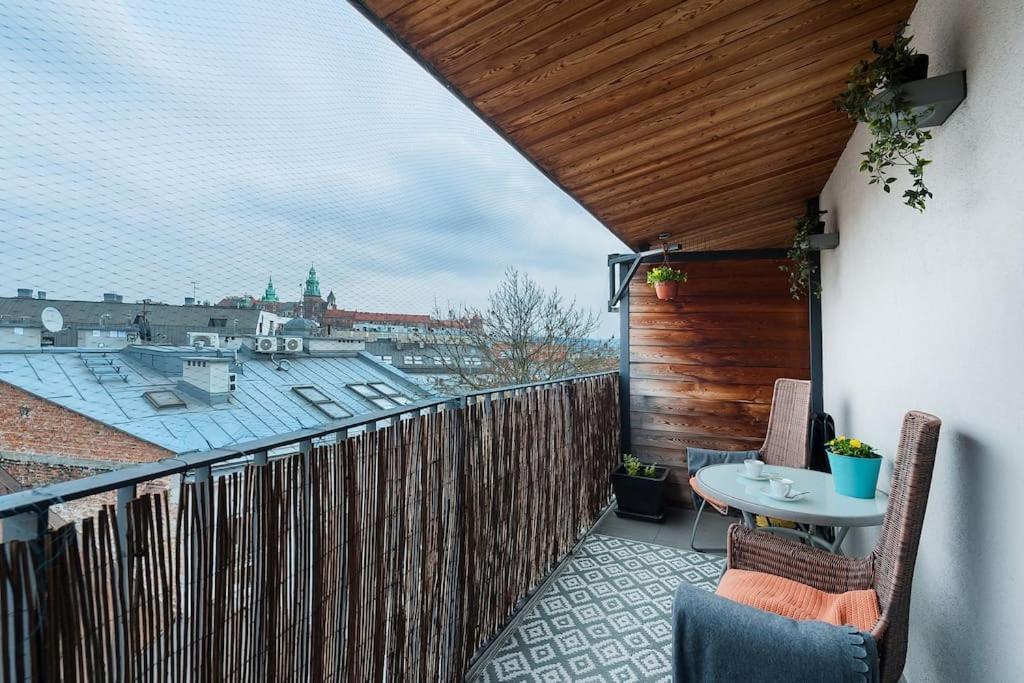 Apartment Penthouse - Heart Of Cracow - Balcony - Ac Krakow