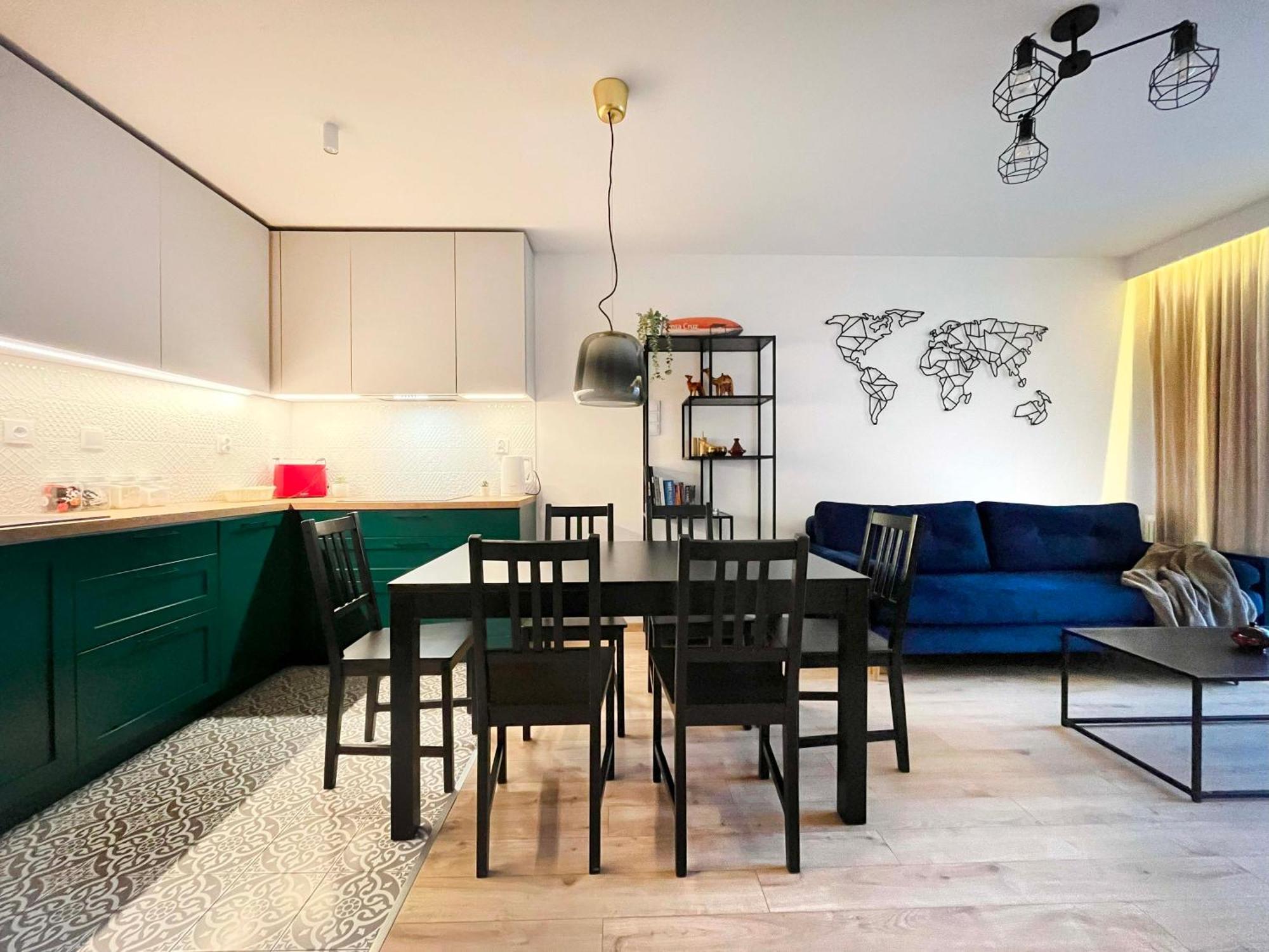 Apartment With Terrace And Two Bedrooms, Cracow Vistula Boulevards *