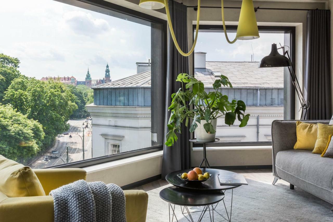Modern View Of Planty Park Krakow
