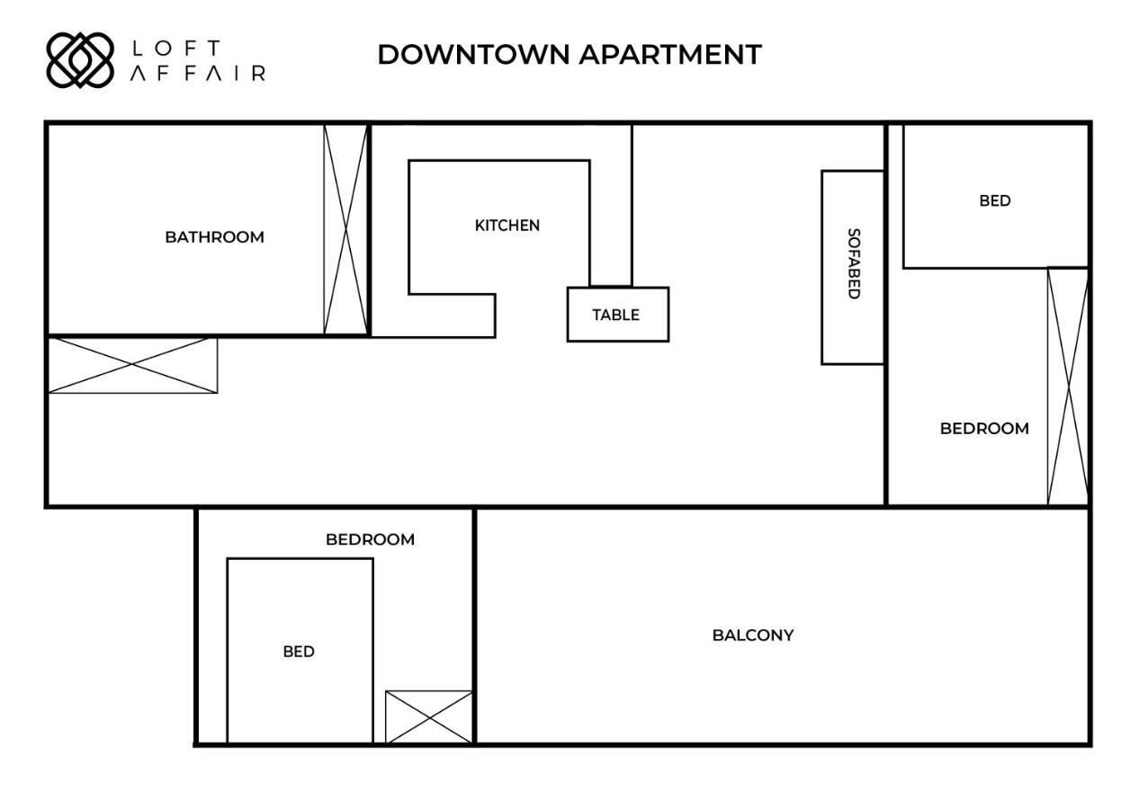 Downtown - Loftaffair Apartment *