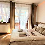 Modern Apartment Sandy Beach Down Town, Aquapark, Free Parking