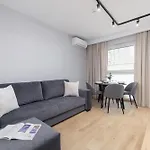 Bright Apartment In Krakow With Garden, Air Conditioning, Parking And Desk By Renters Prestige