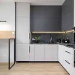 Bright Apartment In Krakow With Garden, Air Conditioning, Parking And Desk By Renters Prestige