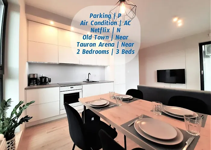 Mogilska Apartments Near Tauron Arena Krakow