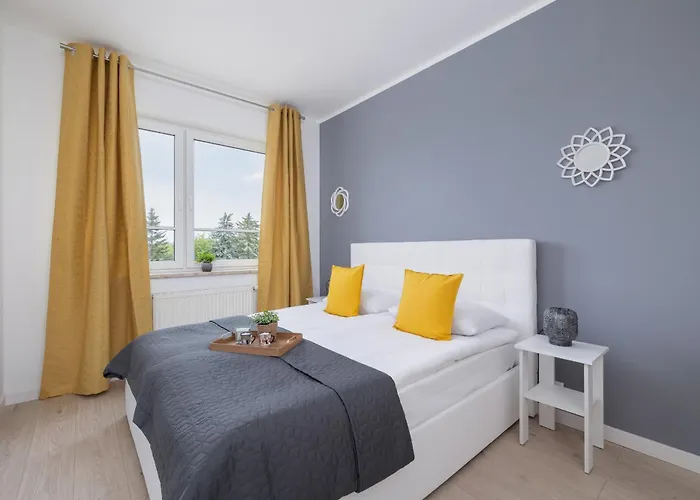 Apartament Rodzinny Z 2 Sypialniami & Klimatyzacja By Noclegi Renters