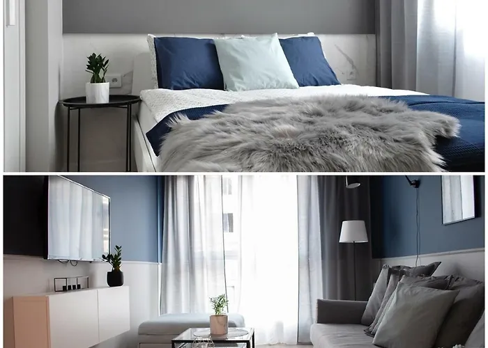Navyblue Apartment Cracow Free Parking Tv