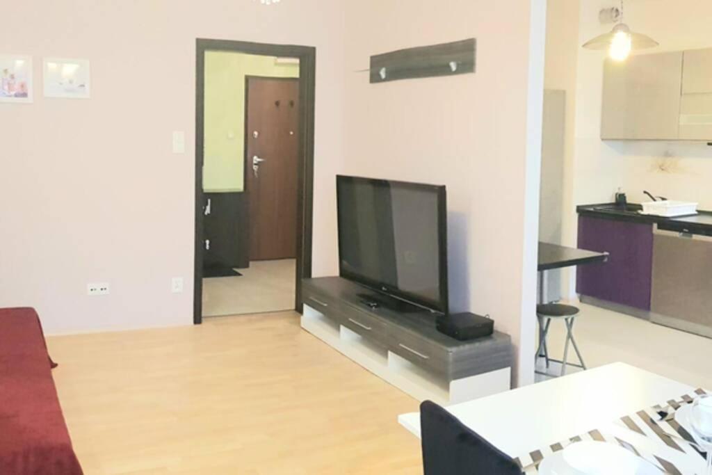 Luxury Kings 50m2 2 Pok. Downtown Dobrego Pasterza Piękny Kraków