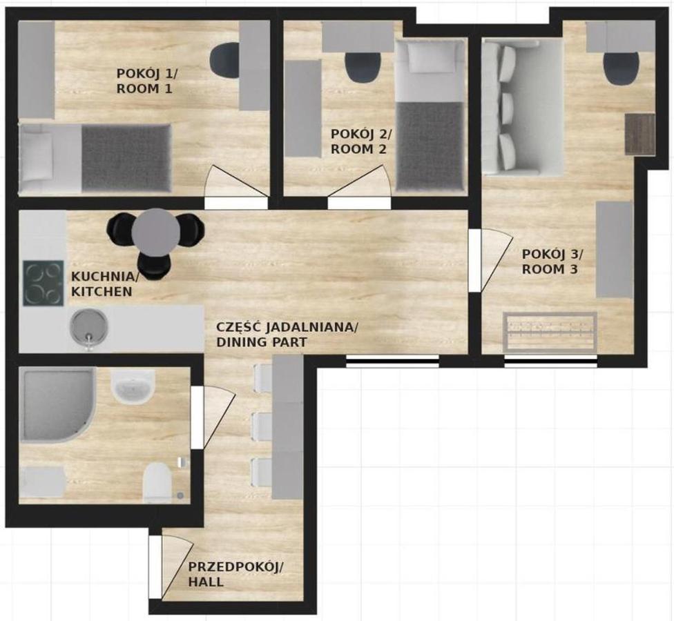 Golden Apartments/Boner5 Apartment Krakow