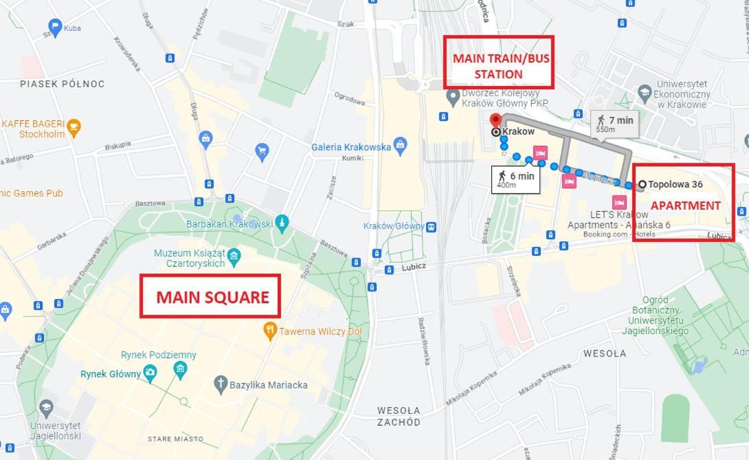 Location Topolowa Street