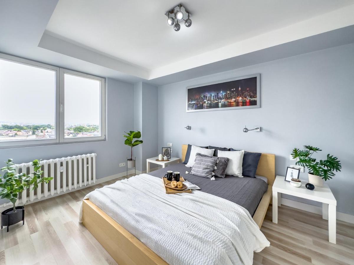 Z Widokiem Na Panorame Miasta Apartamento