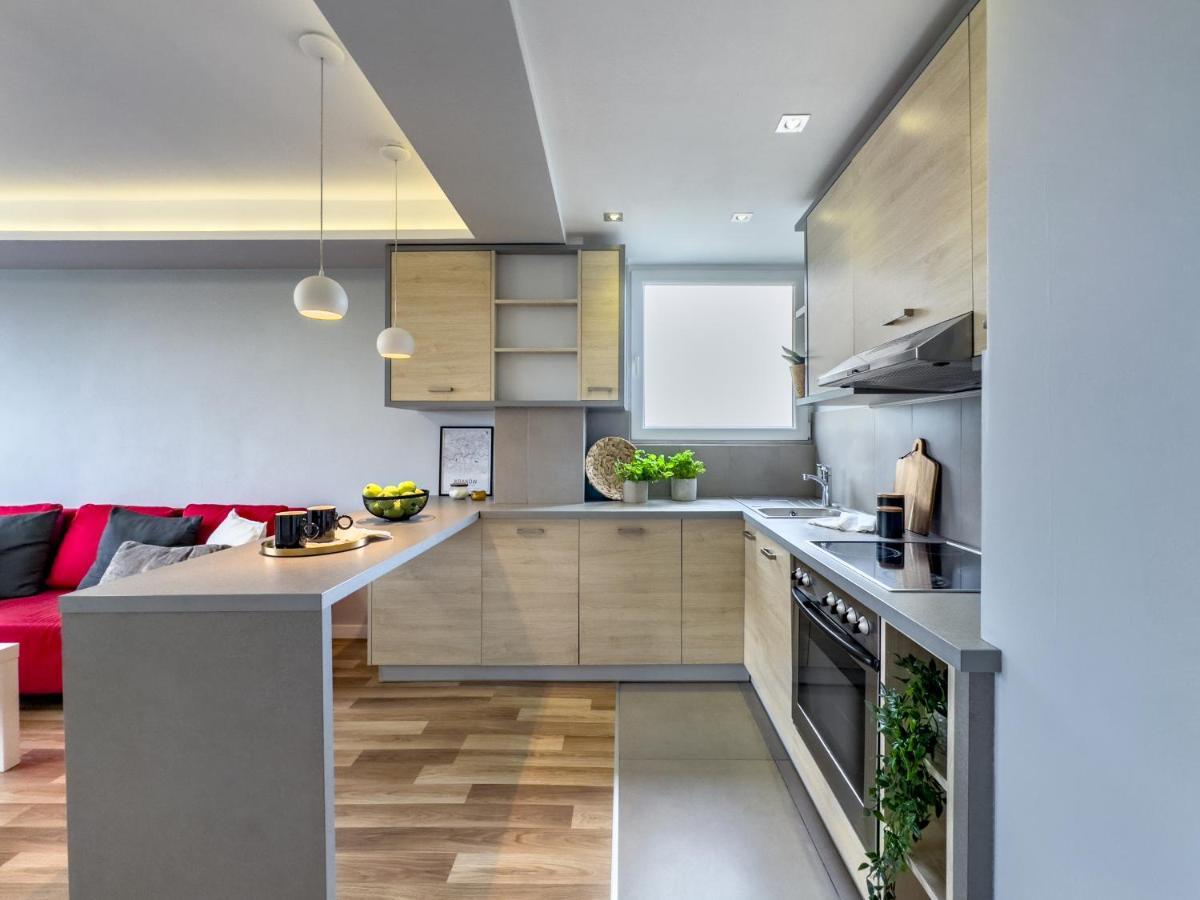 Z Widokiem Na Panorame Miasta Apartamento