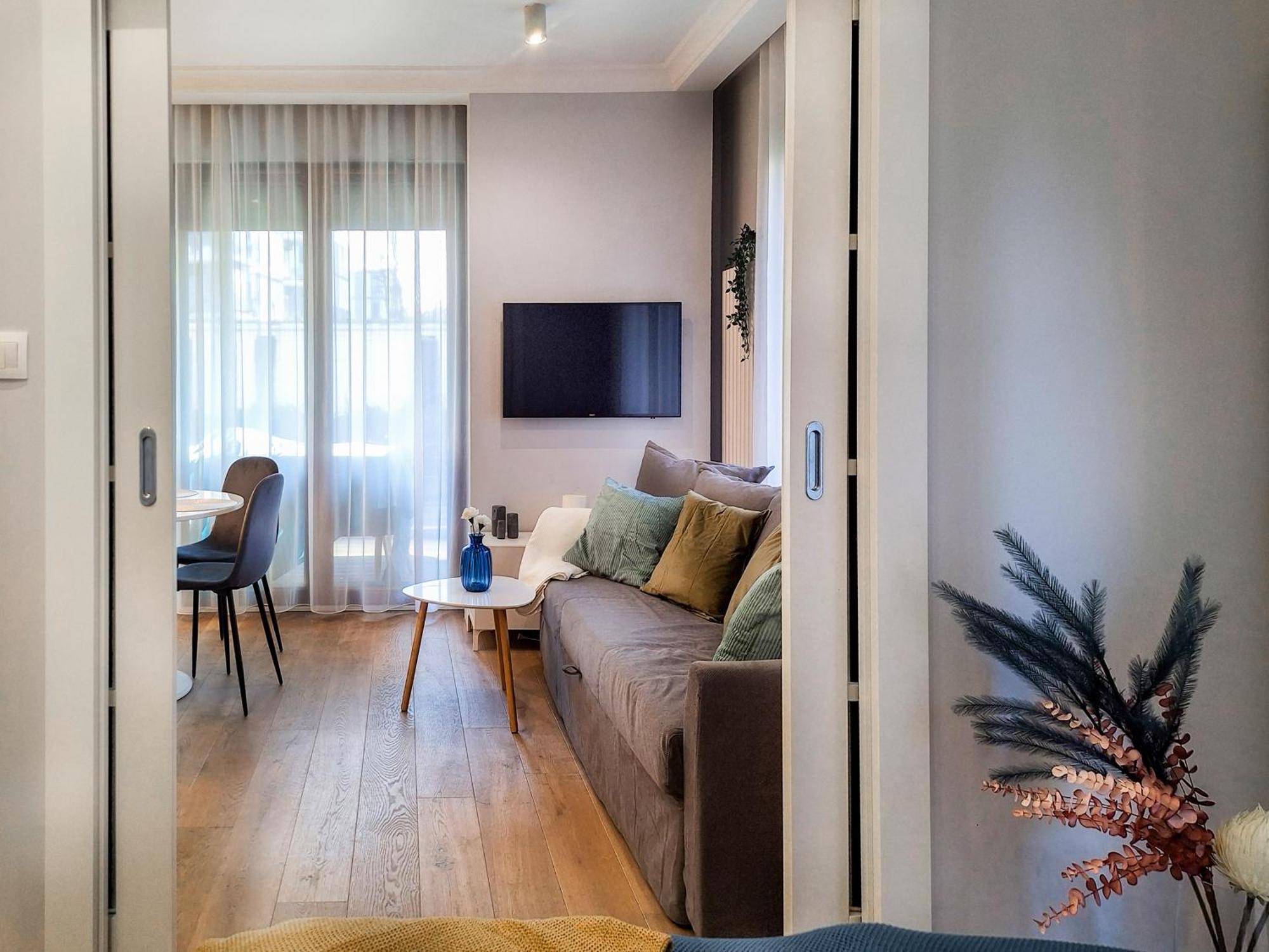 Classy 2-room With Private Garden And Air Conditioning- Old Town Cracóvia
