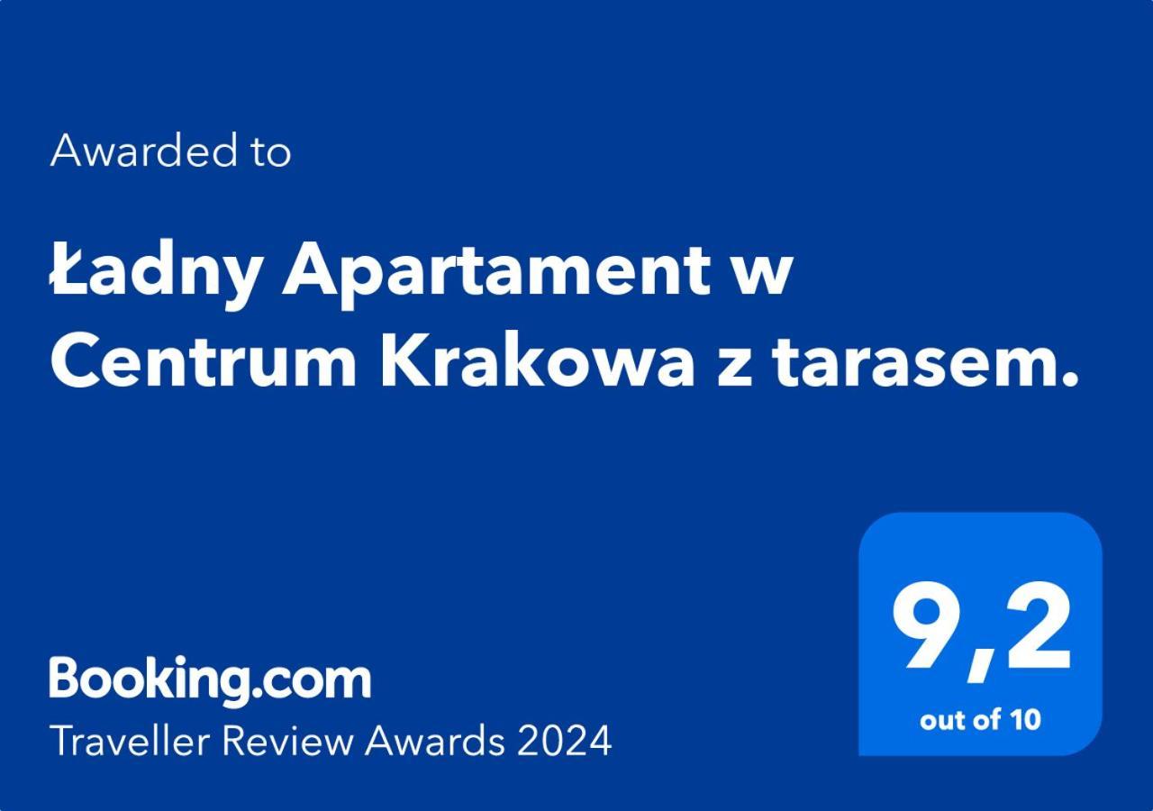 Ladny Apartament W Centrum Krakowa Z Tarasem. Apartment Krakau