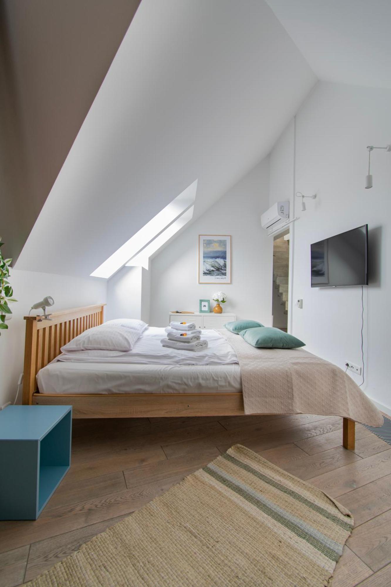 Duplex In The Center Of Apartamento Cracóvia