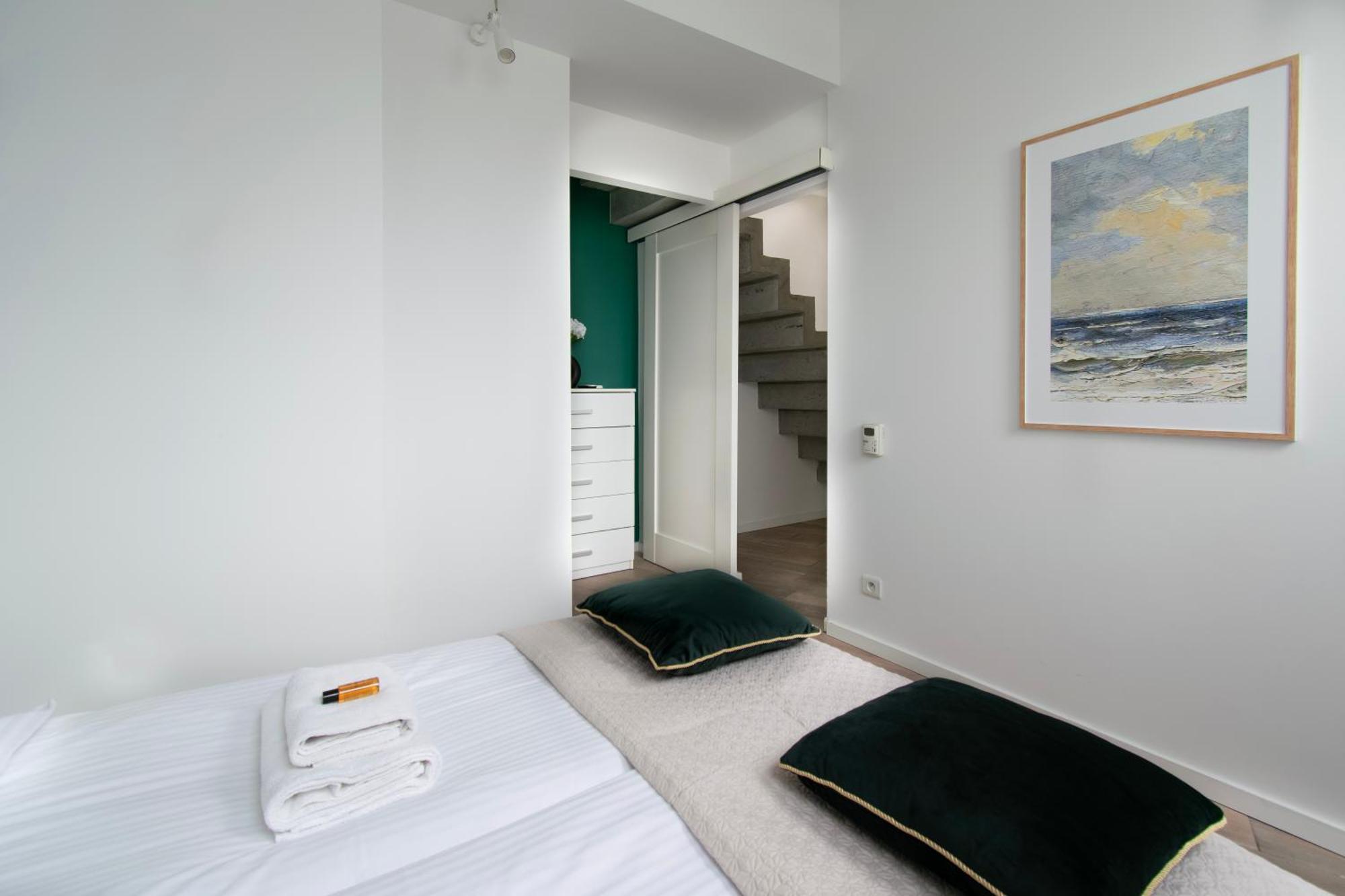 Duplex In The Center Of Apartamento Cracóvia