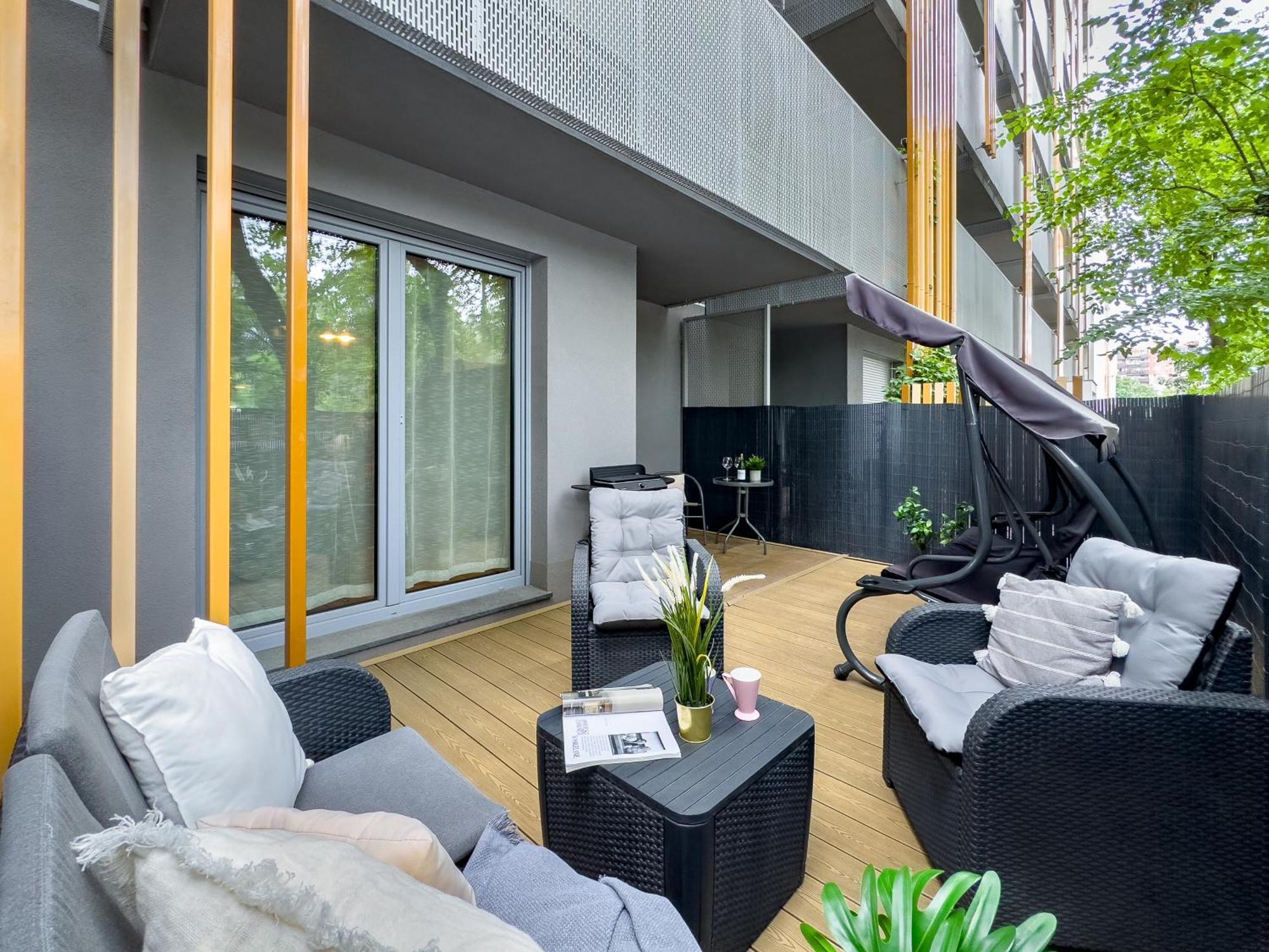 Apartament Z Duzym Tarasem W Centrum Krakowa *