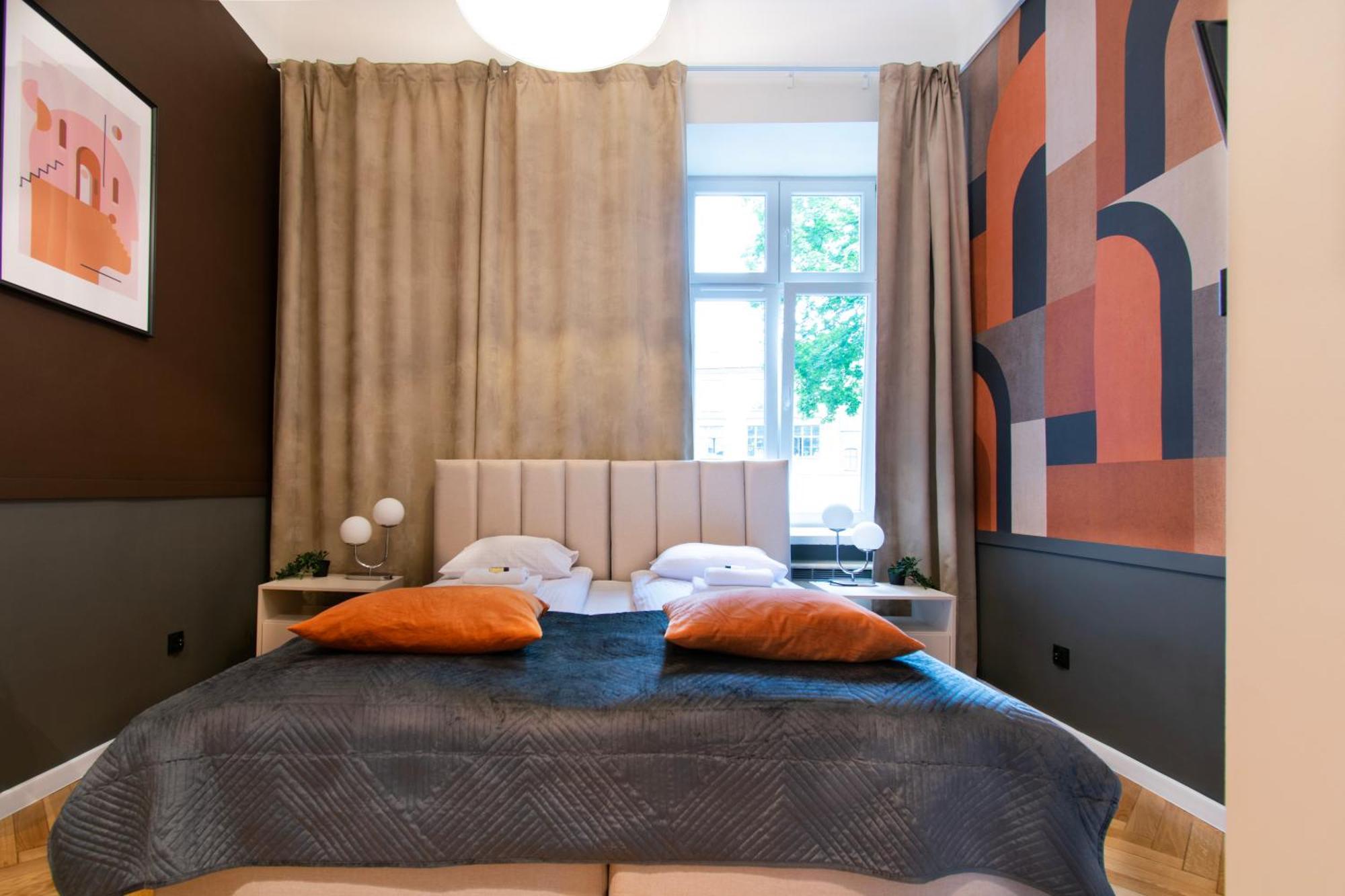 Modern Pilsudskiego Street Apartment Krakow