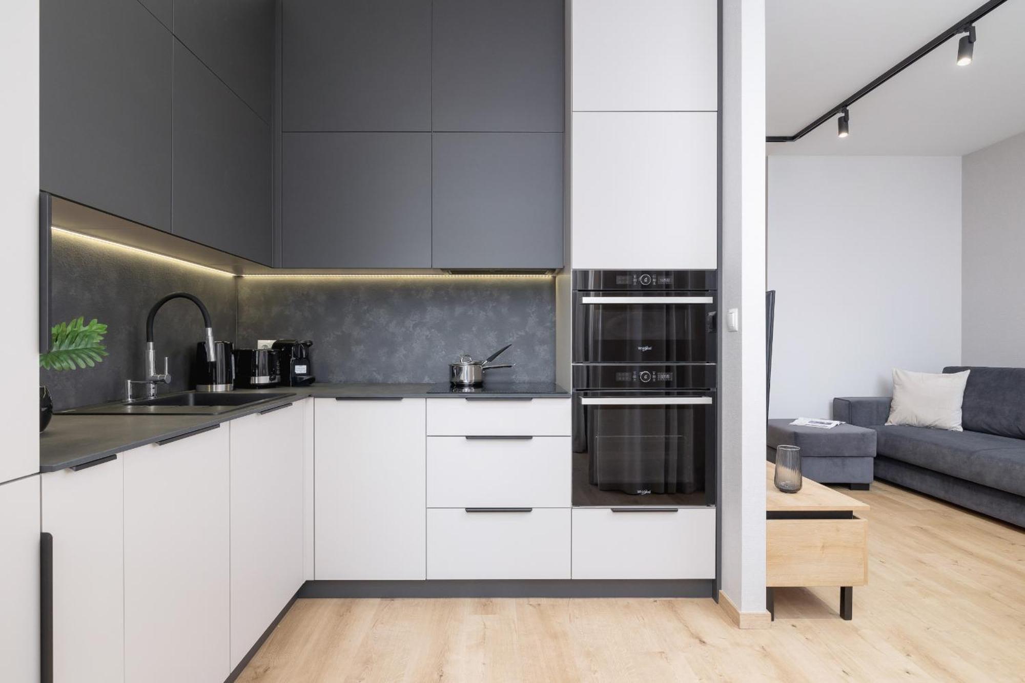 Bright In With Garden, Air Conditioning, Parking And Desk By Renters Prestige Apartment Krakow