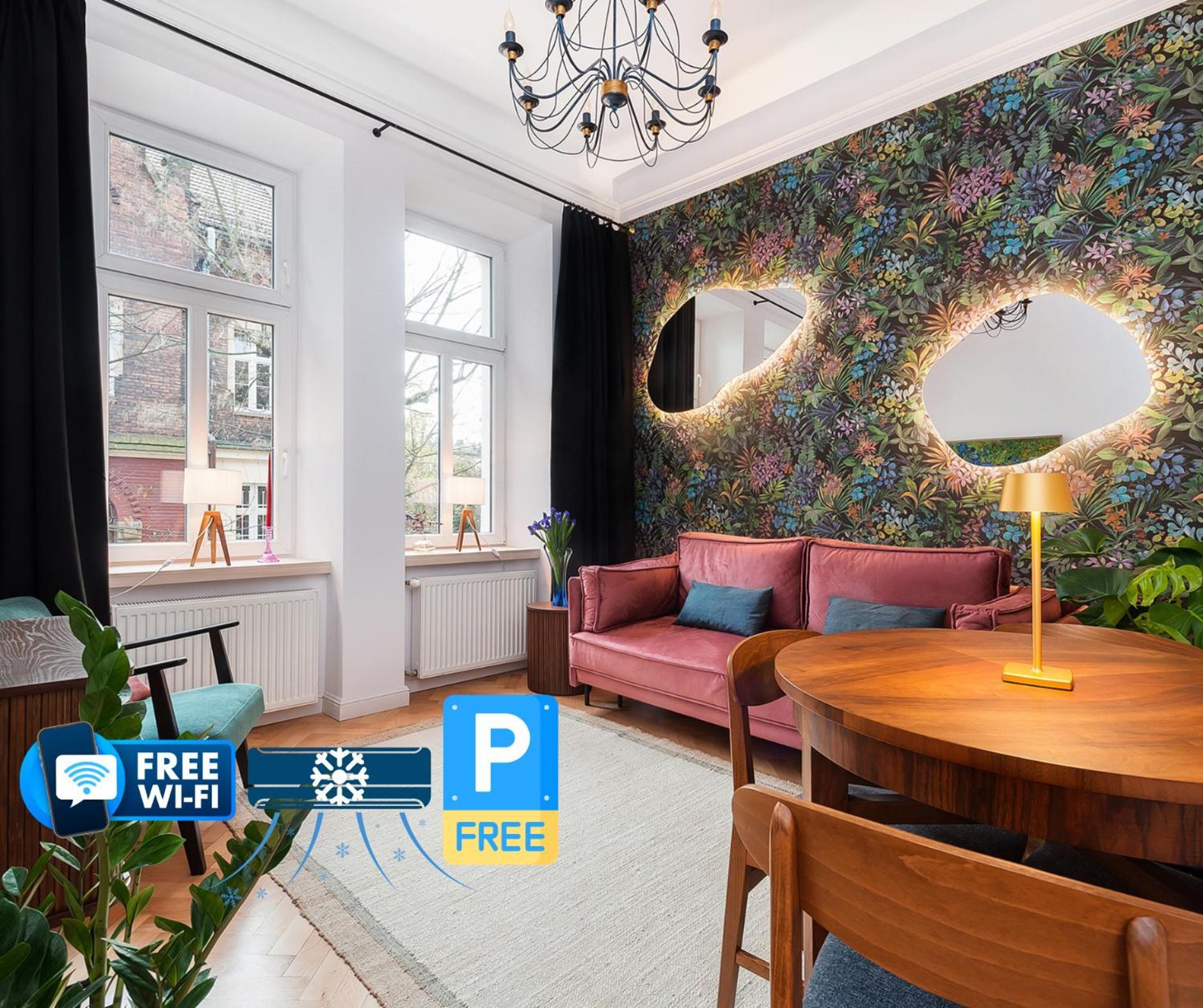 Flora Design Old Town- Free Parking Krakau