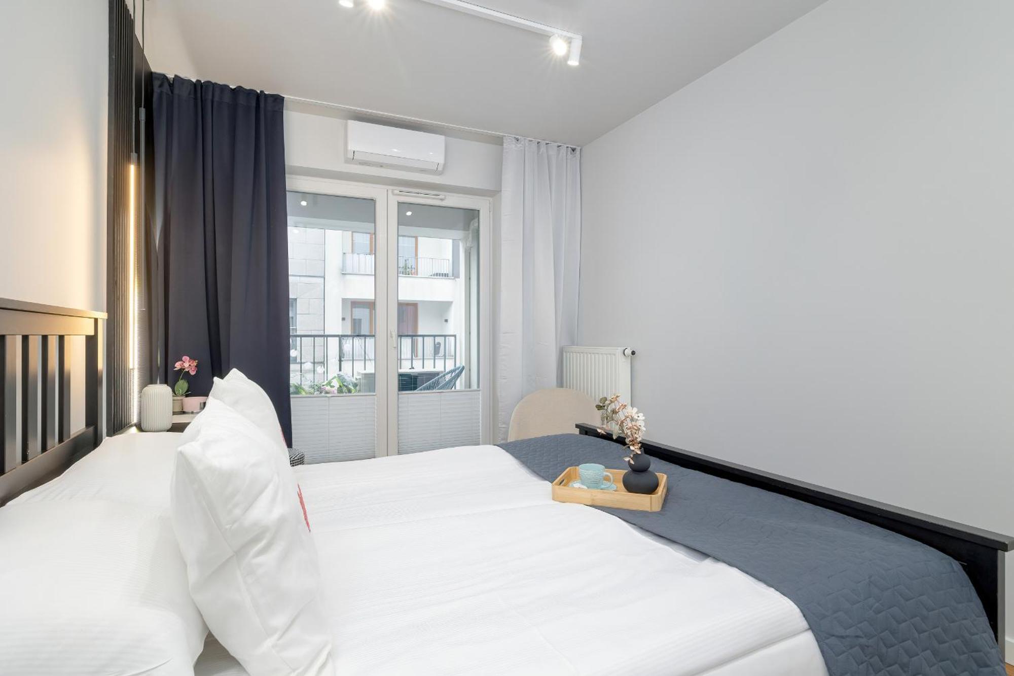 Apartment Slusarska Modern With Balcony & Parking Cracow Zablocie By Renters Prestige Krakow