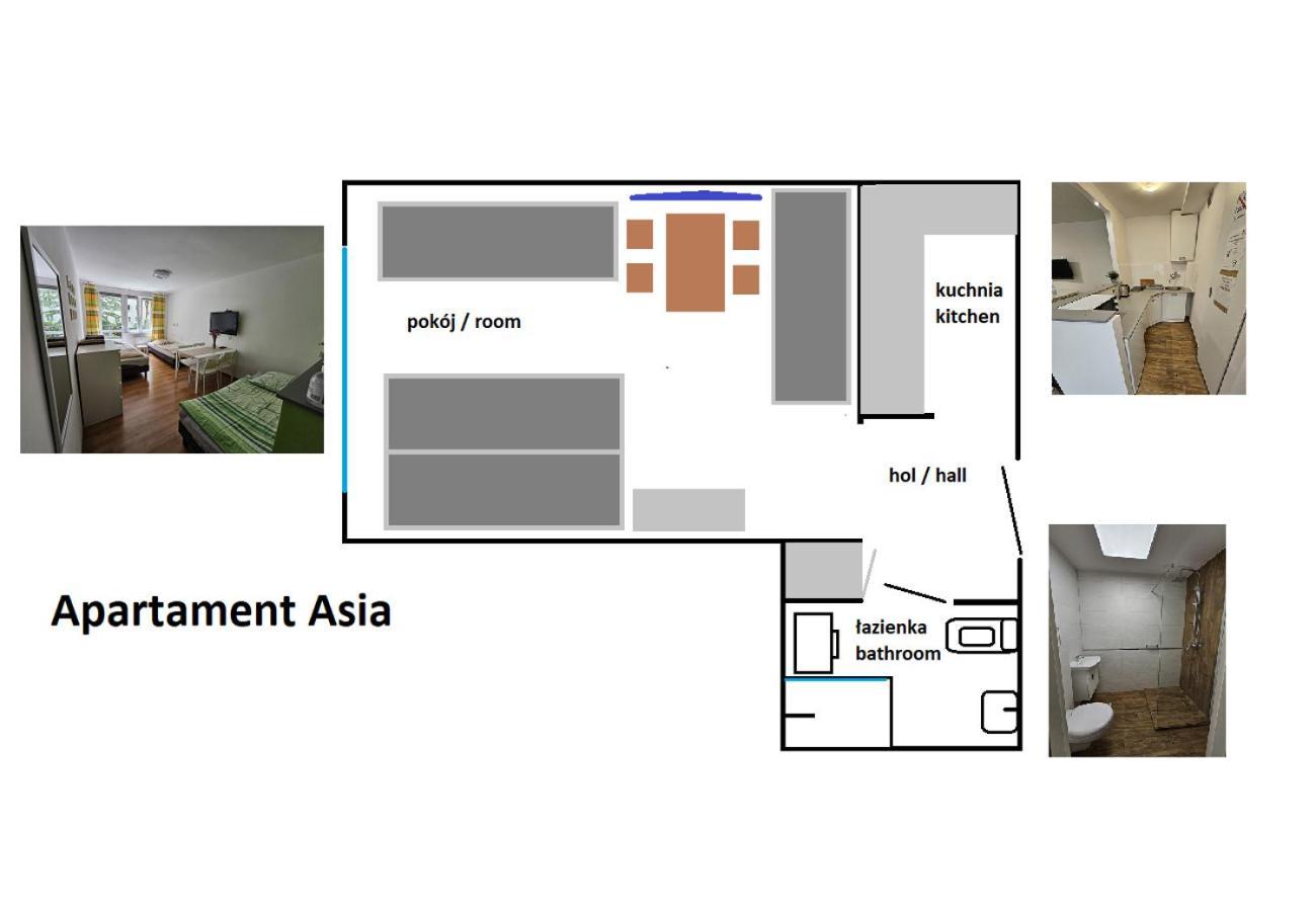 Apartament Asia Kraków Apartament *