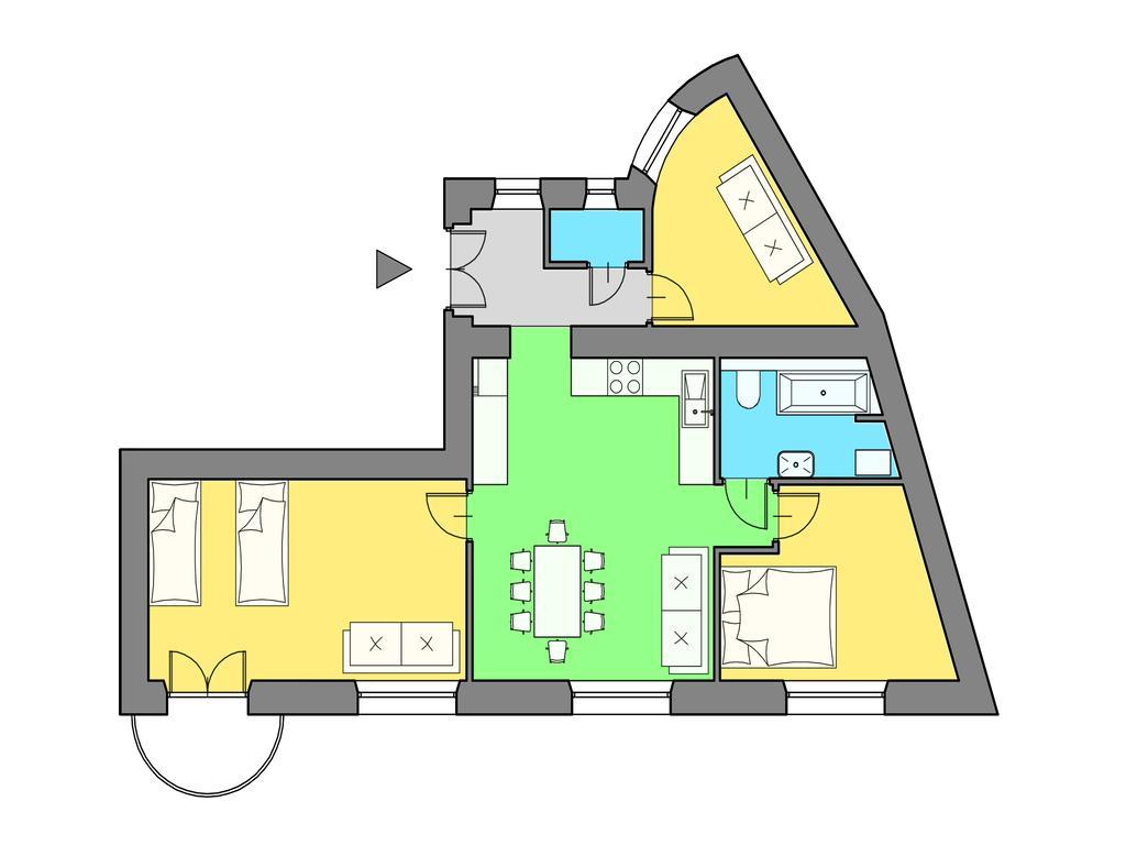 Apartament 3d Royal Castle *