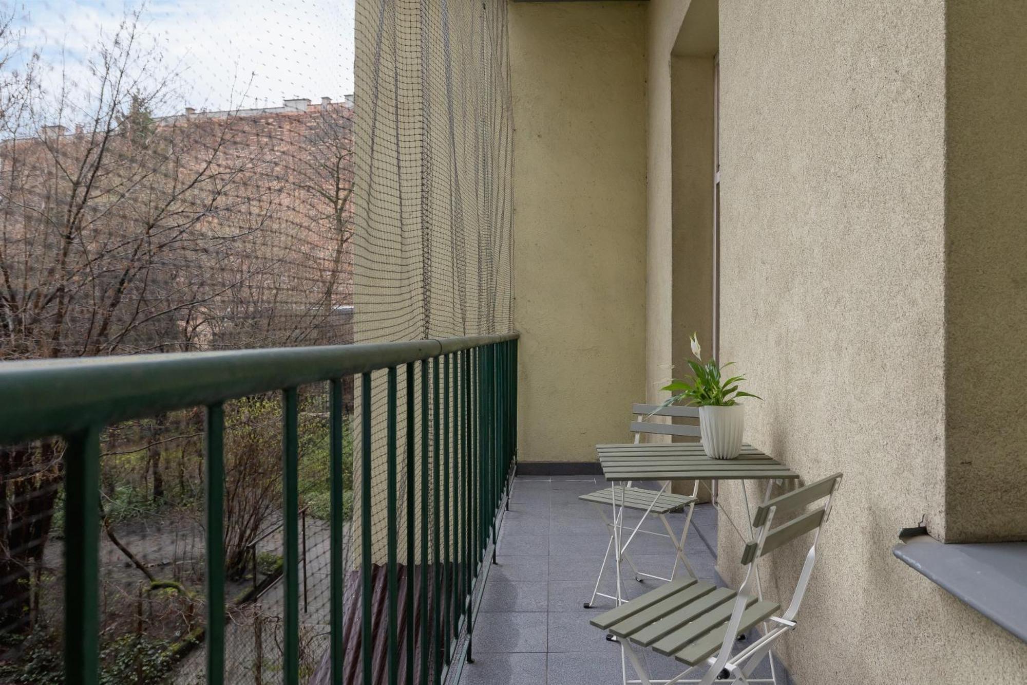 2-bedroom With Balcony - Dluga 65 Street * Krakow