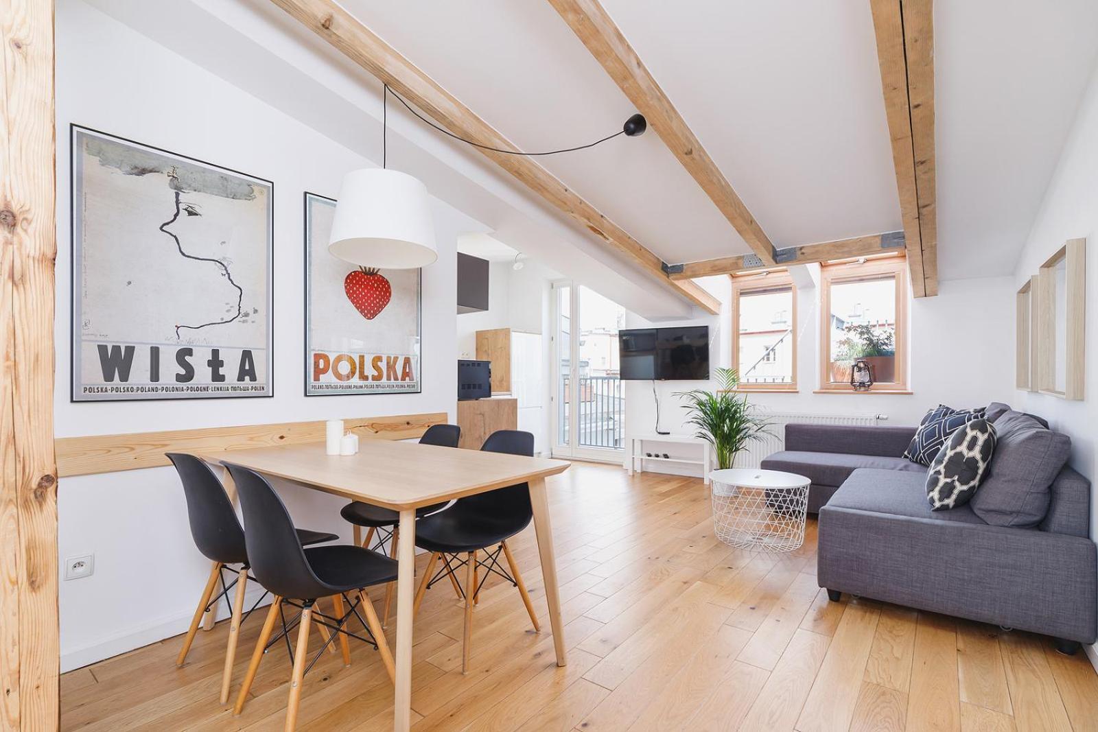 2 Bedroom With Terrace- Pilsudskiego 11 Krakow