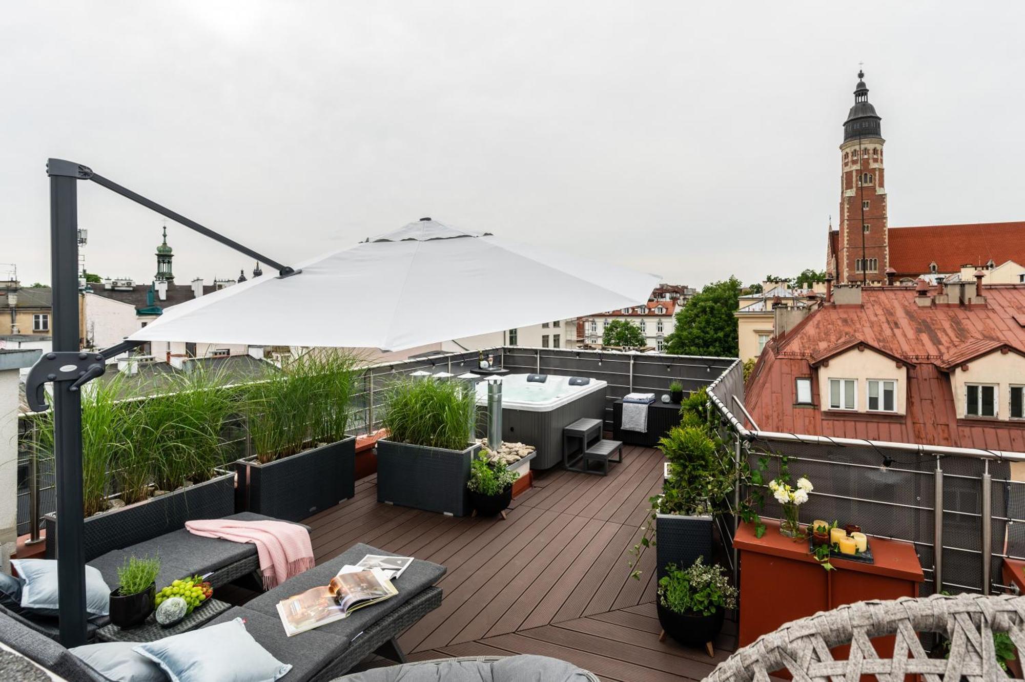 Rooftop Wawel View With Jacuzzi L Luxury * Krakow