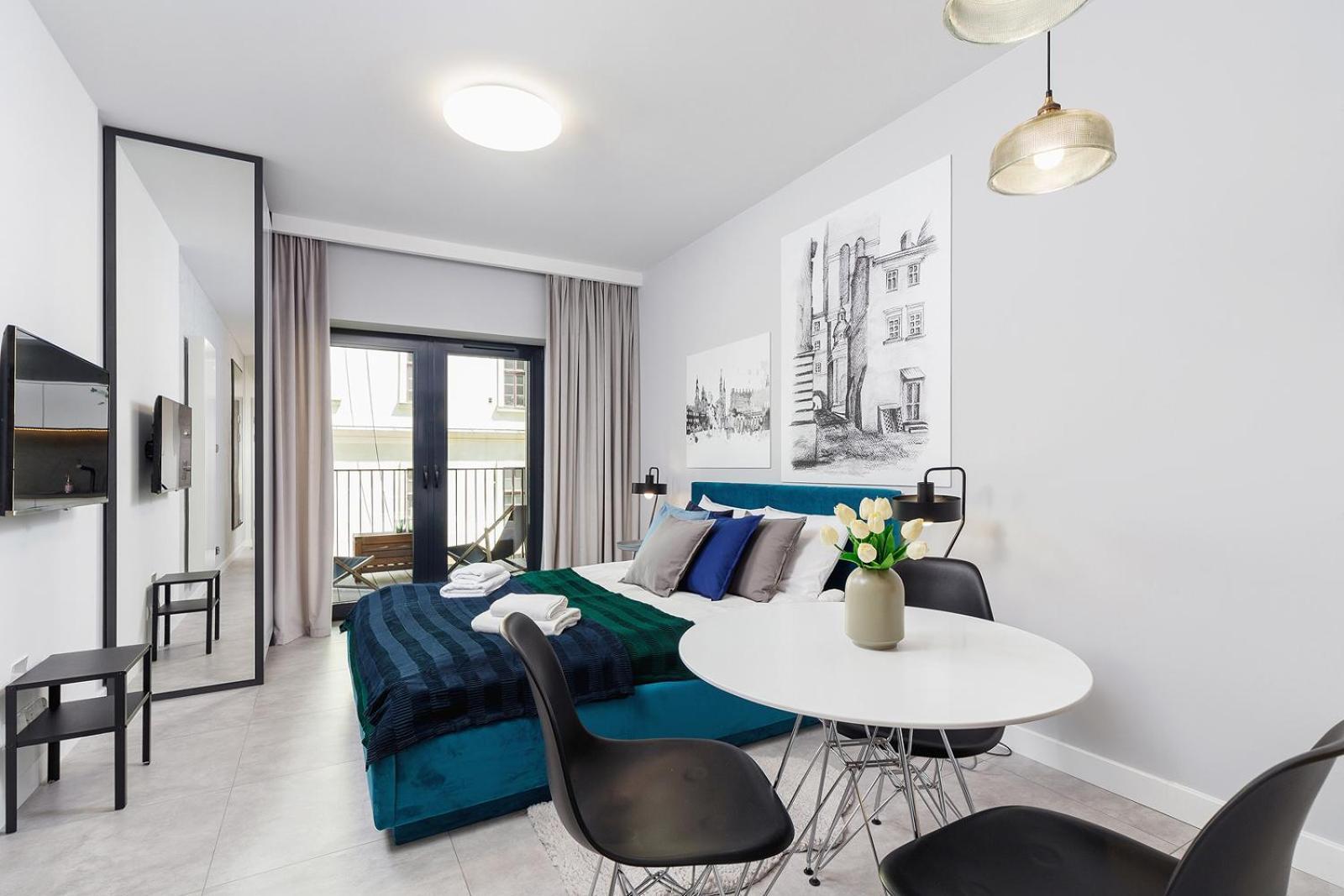 Old Town With Balcony - Rajska 3 Street Apartment Krakow