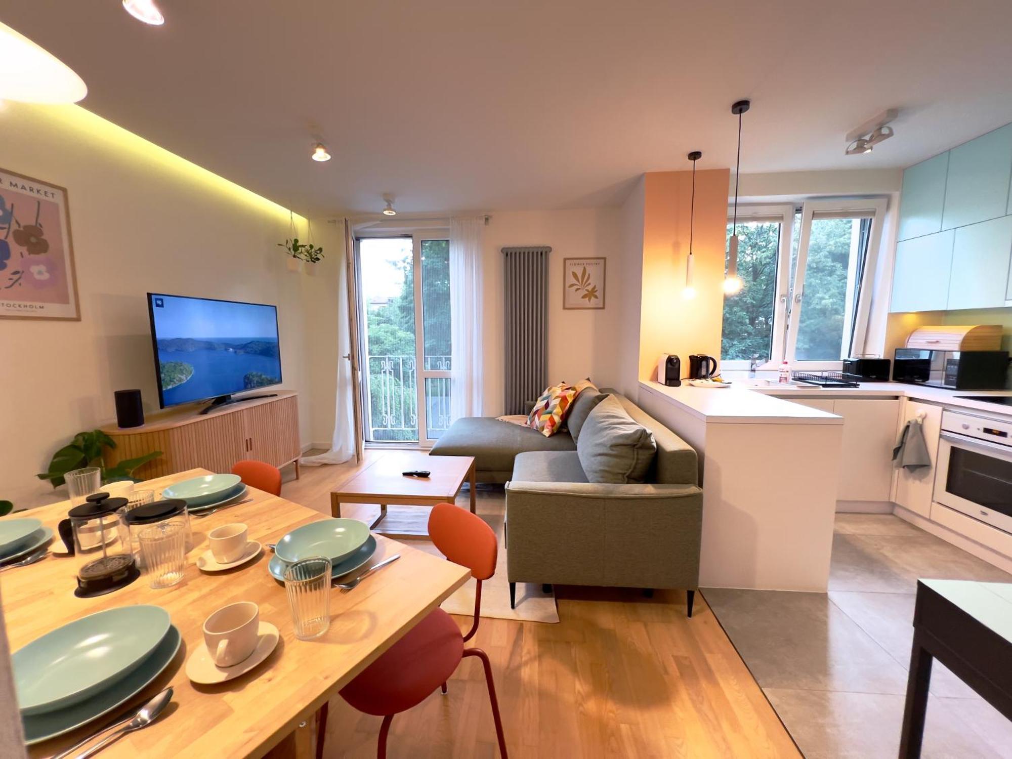 Przytulny 2 Pokojowy Apartament 46m2 W Centrum Apartment Krakow