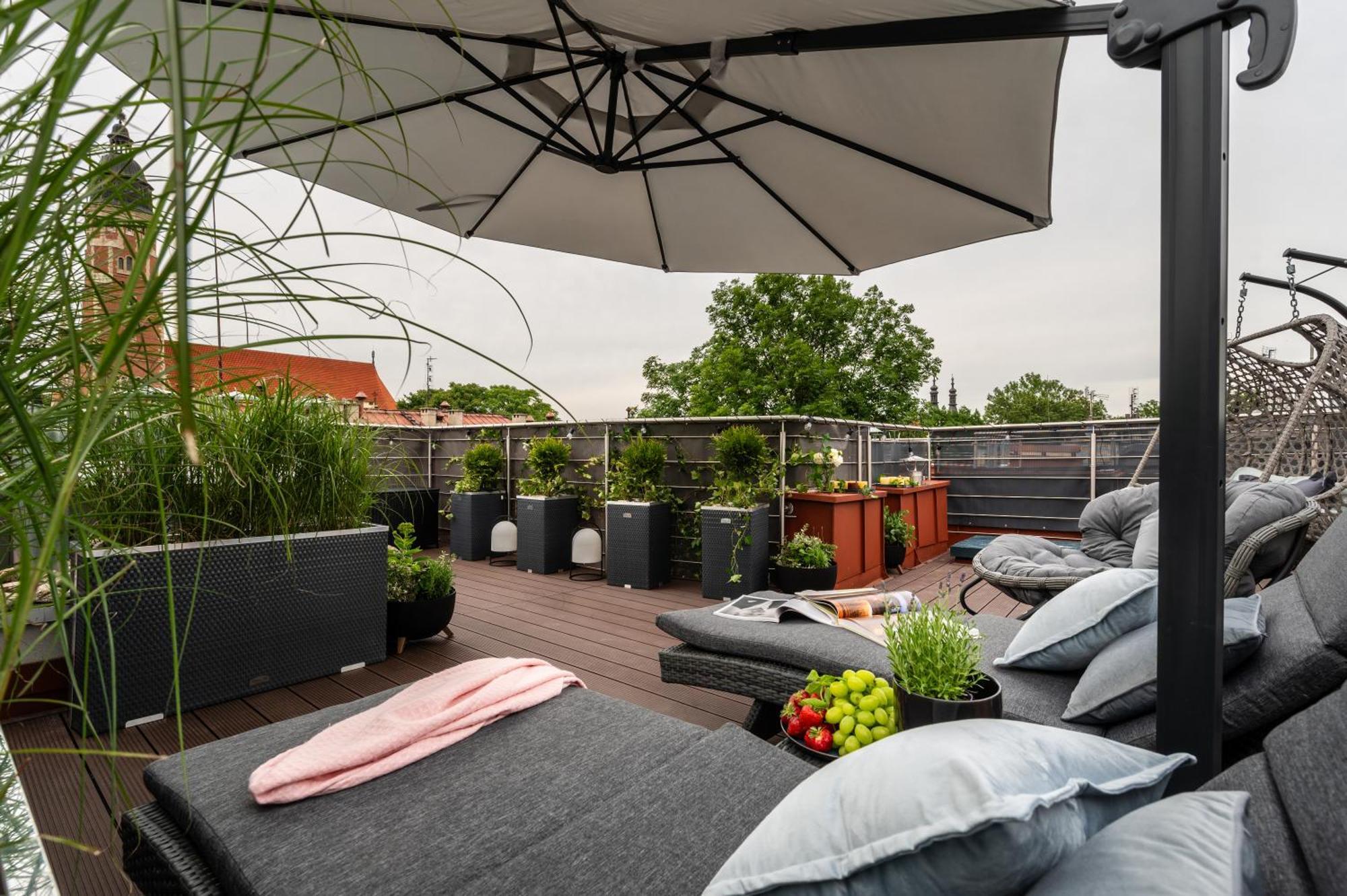 Apartment Rooftop Wawel View With Jacuzzi L Luxury *