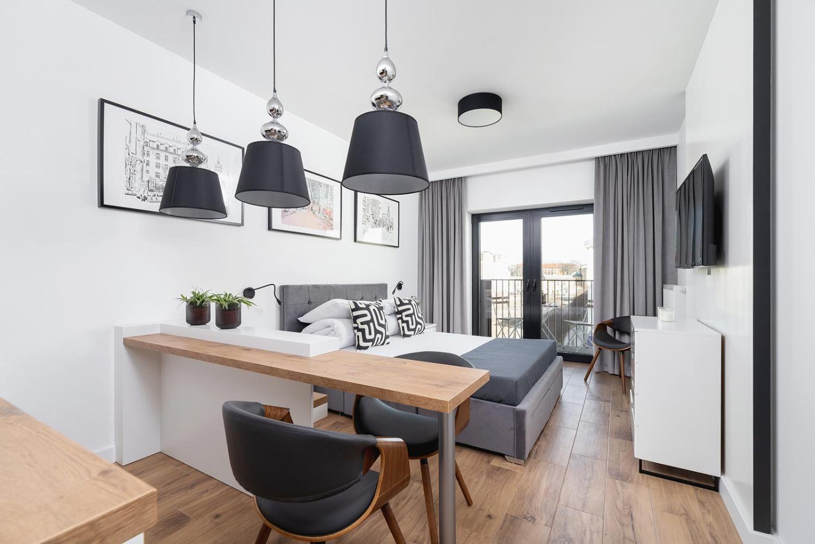 Cozy With A Balcony - Rajska 3 Street Apartament