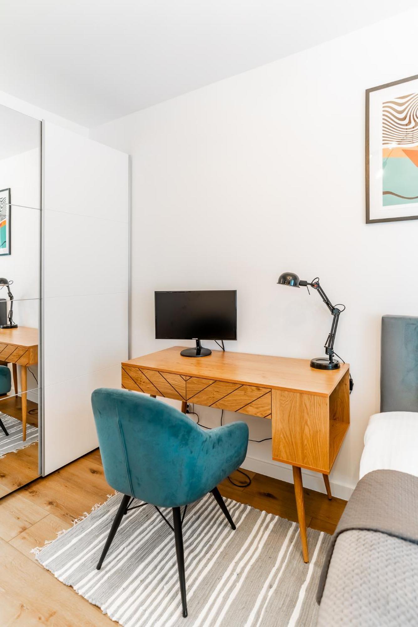 Bagry - Parking, Balcony, Workspace - By Rentujemy *