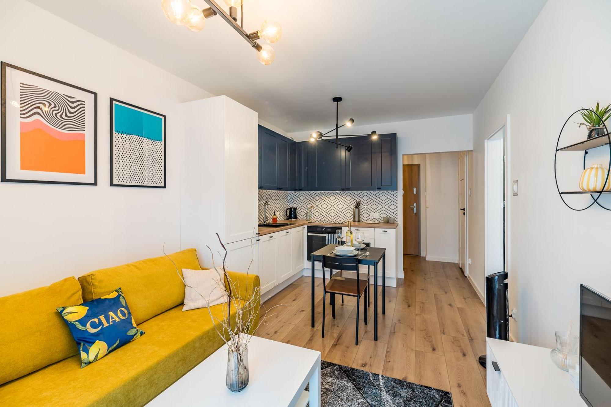 Bagry - Parking, Balcony, Workspace - By Rentujemy Krakow