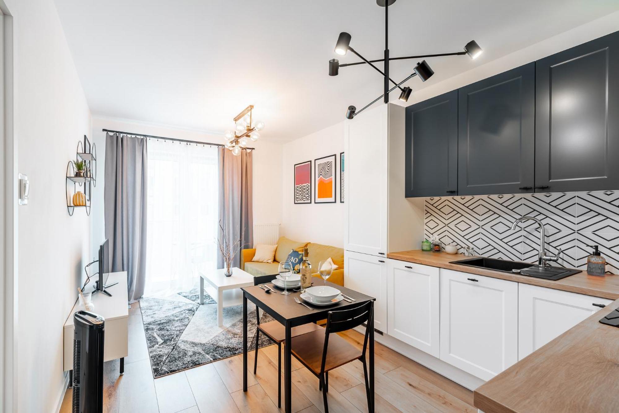 Bagry - Parking, Balcony, Workspace - By Rentujemy * Krakow