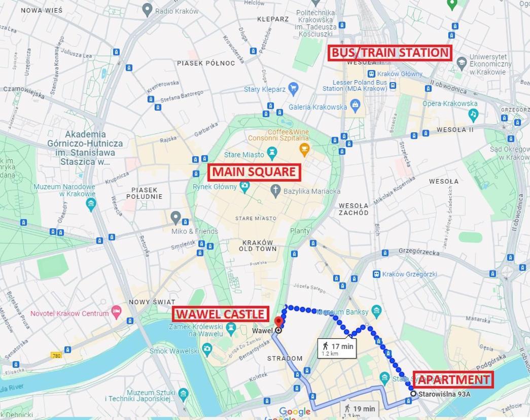 2 Bedroom In Heart Of Kazimierz District Apartment Krakow