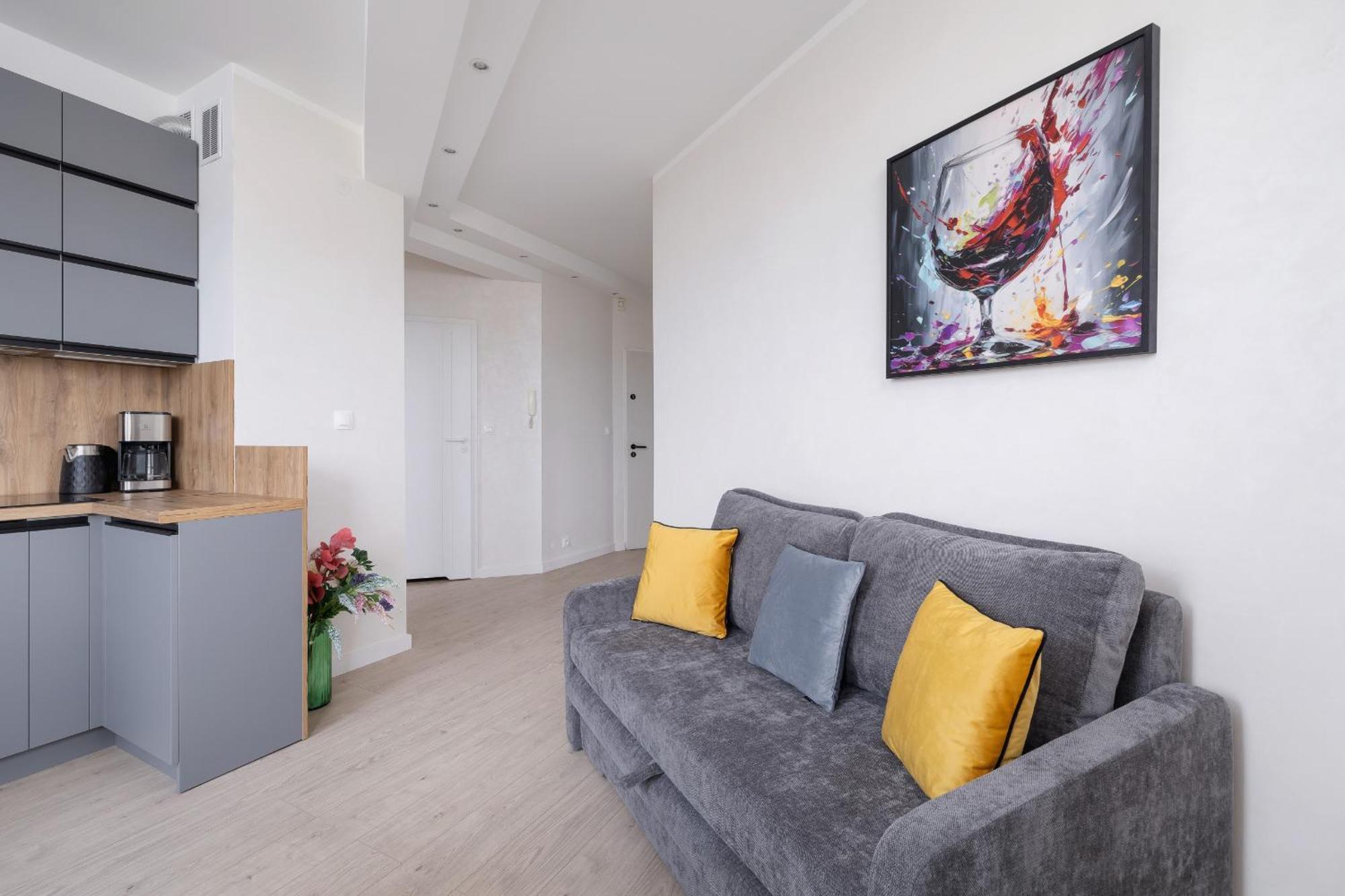 Apartment Rodzinny Z 2 Sypialniami & Klimatyzacja By Renters *