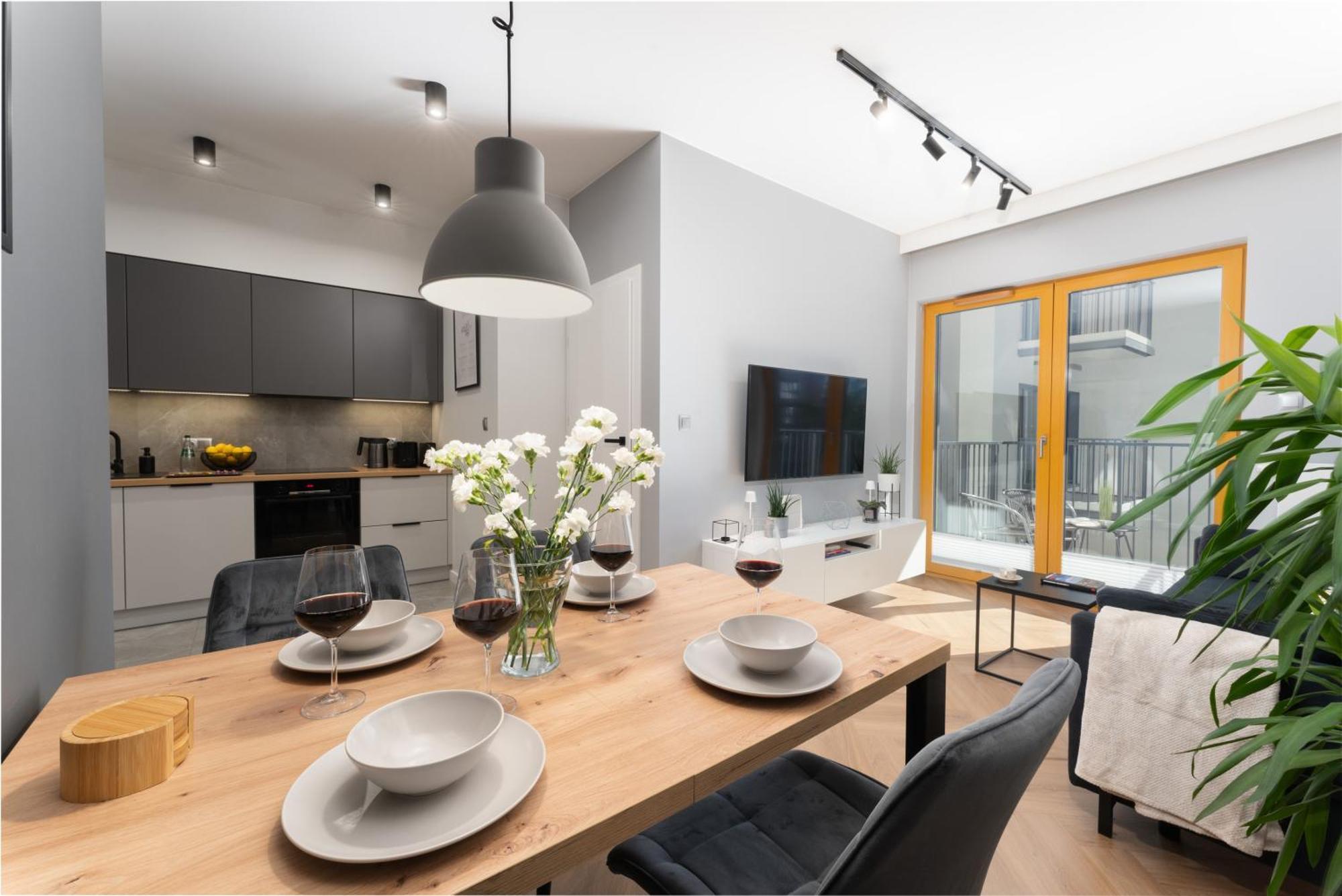 Quantum Premium & Free Parking! Apartment Krakow